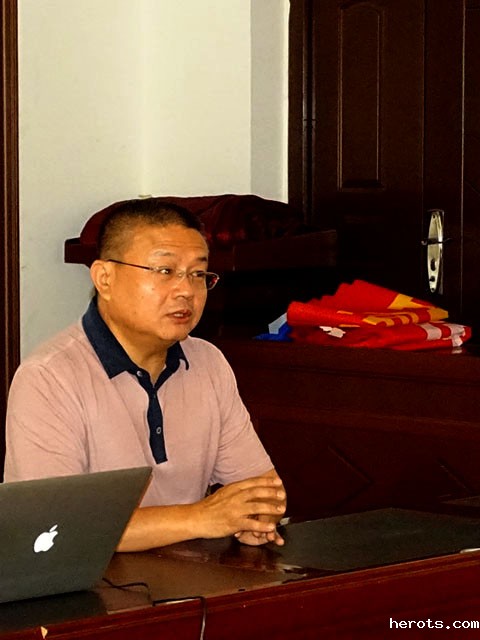 刘飞副院长对建设学院网络安全提出要求